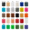 Nuancier des coloris d'impression 3D disponibles pour le trophée Bitcoin - première planche