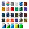 Nuancier des coloris d'impression 3D disponibles pour le trophée Bitcoin - seconde planche