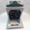 Socle tête de mort Bitaxe vu de face - orbites et mâchoire du crâne imprimé en 3D