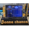 NM Miner affichant l'heure et les statistiques de minage sur son écran