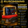 Socle individuel NM Miner BTC - support imprimé en 3D gravé BTC pour lotto miner