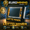 Socle individuel NM Miner Lotto Miner - support imprimé en 3D avec plaque gravée