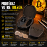 Étui de rangement Trezor petit modèle - coque ovale de protection imprimée en 3D