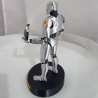 Statuette Zcash vue de profil - silhouette de l'androïde ZEC imprimé en 3D