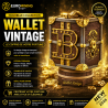 Wallet Vintage en impression 3D - tonneau-coffre Bitcoin façon vieille économie, collection Wallets crypto