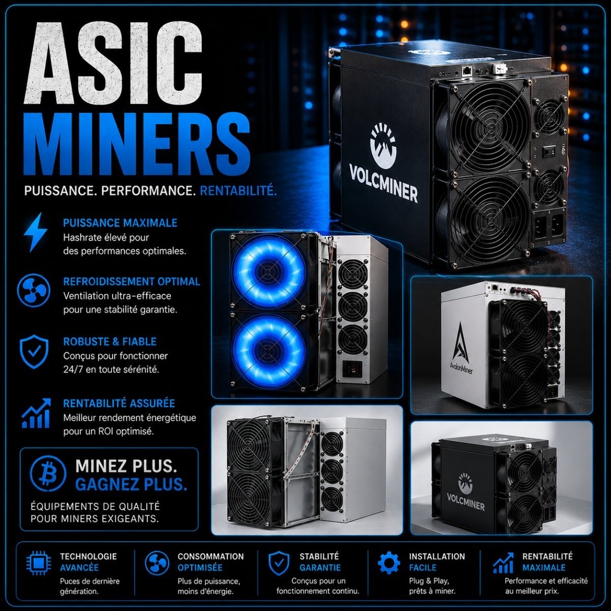 Asic miner cryptomonnaie